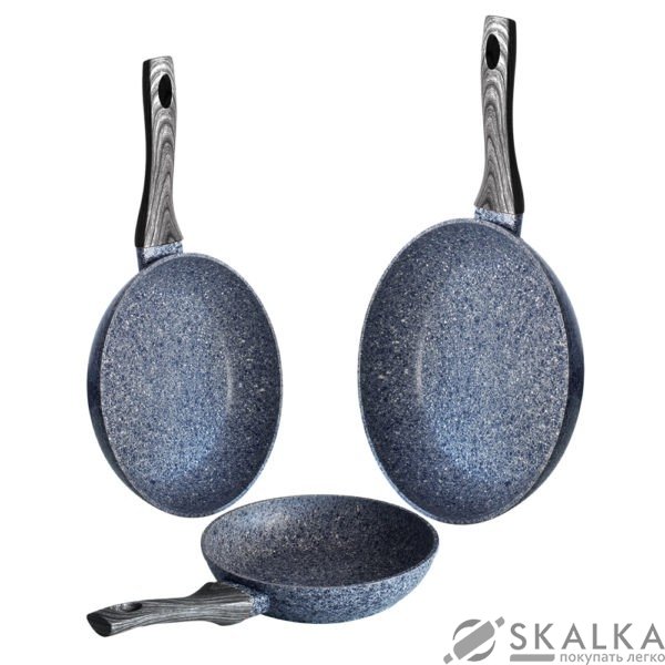 На фото Набор сковород Berlinger Haus Forest Dark Gray 3 предмета (BH-1579)