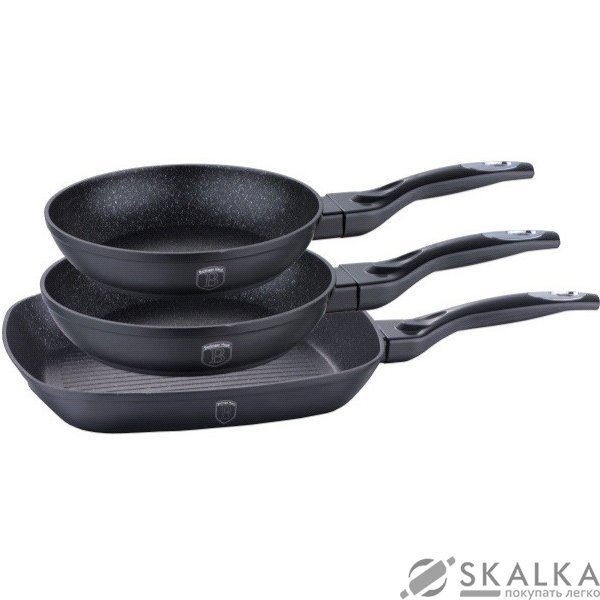 Набор посуды Berlinger Haus индикатор нагрева 3 предмета (BH-1294) На фото Набор посуды Berlinger Haus индикатор нагрева 3 предмета (BH-1294)