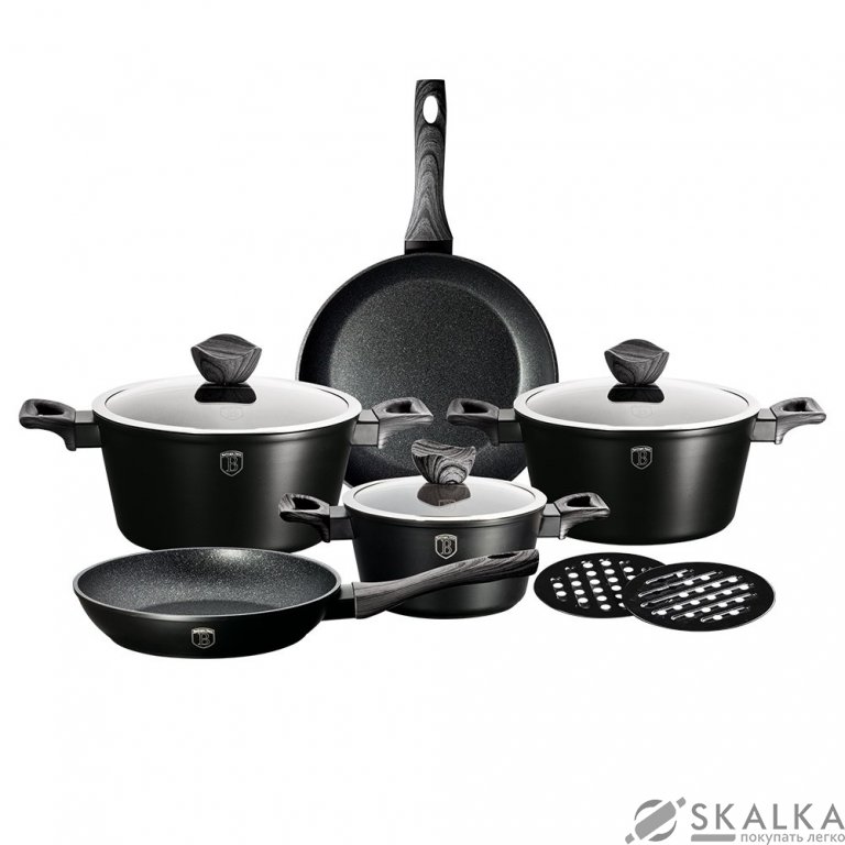 На фото Набор посуды Berlinger Haus 10 предметов (BH-1535)