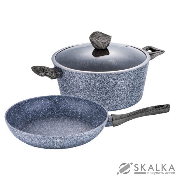 На фото Набор посуды Berlinger Haus Forest Dark Gray 3 предмета (BH-1582)