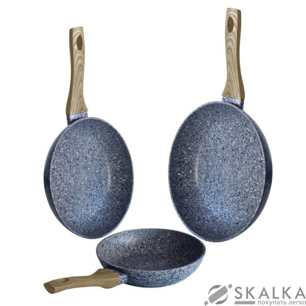 На фото Набор сковород Berlinger Haus Forest Light Brown 3 предмета (BH-1567)