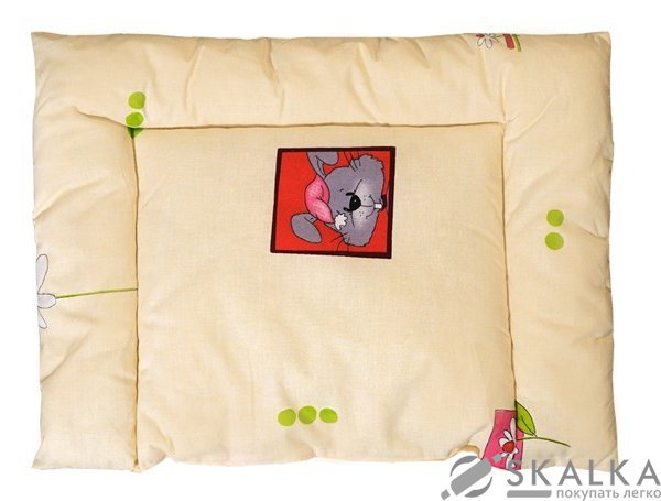 На фото Подушка детская Billerbeck Малятко Пух 40х60 см Бежевая (1590-50/46)