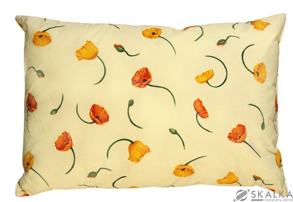 На фото Подушка Billerbeck Матиола Пух/перо 60х60 см Кремовая (1502-10/60)