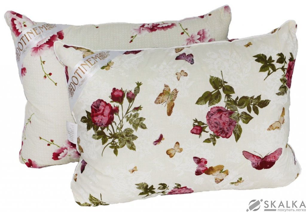 На фото Подушка антиаллергенная Dotinem Холлофайбер 50х70 см (211455)