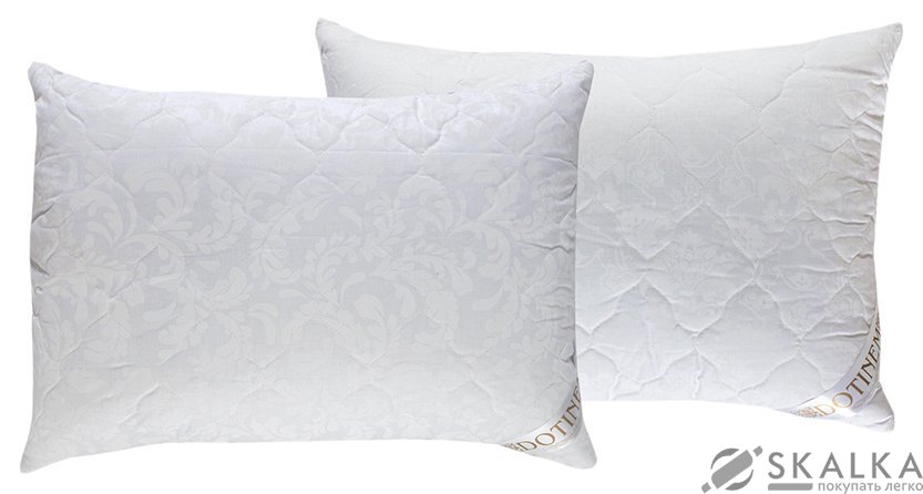 На фото Подушка антиаллергенная Dotinem 50х70 см Белая (210138)