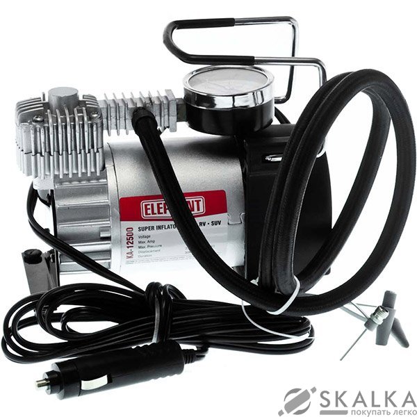 На фото Автокомпрессор Elephant 37 л/мин (КА-12500)