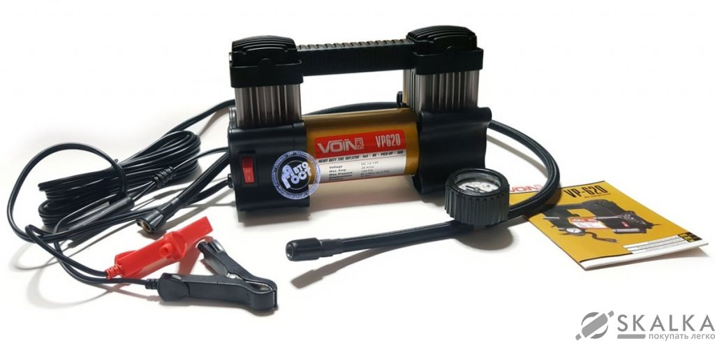 На фото Автокомпрессор Voin 80 л/мин (VP-620)