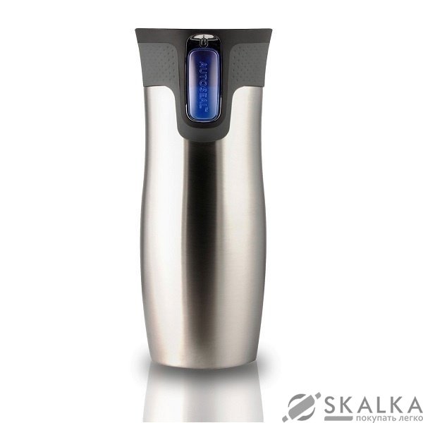 Термокружка Contigo 470 мл стальной (1000-0007) На фото Термокружка Contigo 470 мл стальной (1000-0007)