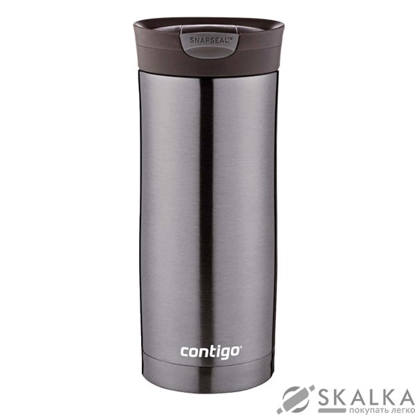 На фото Термокружка Contigo Huron 470 мл стальная (1000-0504)
