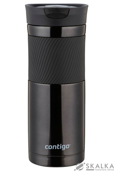На фото Термокружка Contigo Byron 470 мл темно-серый (1000-0625)