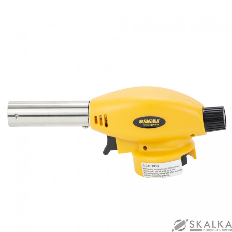На фото Горелка газовая Sigma стандарт с пьезоподжигом (2901411)