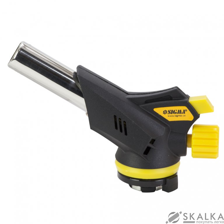 На фото Горелка газовая Sigma турбо 360° с пьезоподжигом (2901331)