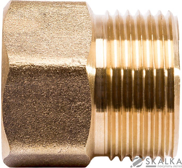 На фото Переходник баллон-редуктор G-3/4 наружная Сп 21,8 внутренняя Краматорск Vita (AP-0044)