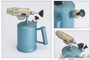 На фото Паяльная лампа Vita Россия 1,5л (AL-0026)