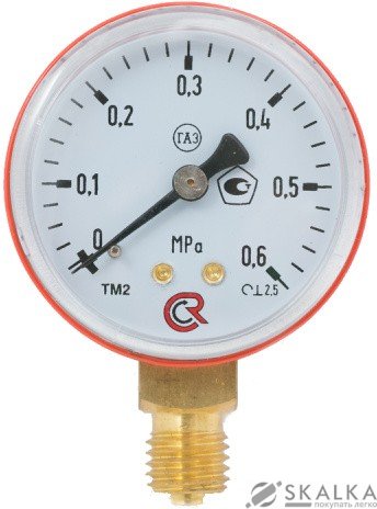 На фото Манометр пропановый Vita 0-0.6МПа (AR-0013)