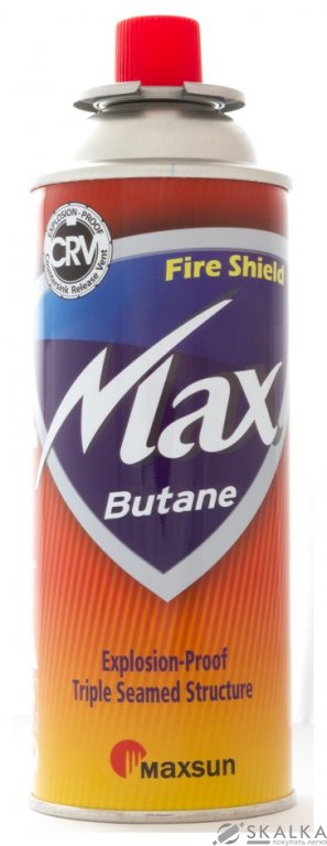 На фото Газовый баллон Max 227г с системой СRV Корея (GB-0005)