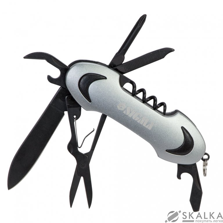 На фото Мультитул нож Sigma 12в1 чехол (4375531)