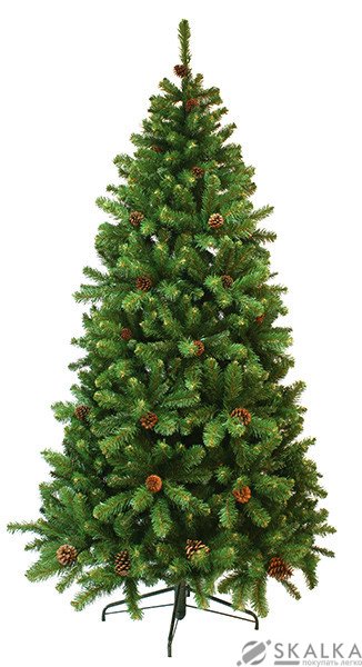 Ель TriumphTree 230 см с шишками Empress (88018) На фото Ель TriumphTree 230 см с шишками Empress (88018)