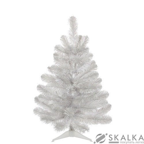 Сосна TriumphTree 60 см Icelandic iridescent белая с блеском с подставкой (788612) На фото Сосна TriumphTree 60 см Icelandic iridescent белая с блеском с подставкой (788612)