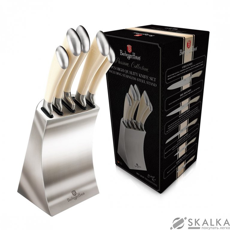 Набор ножей Berlinger Haus Passion Collection 6 предметов (BH-2137) На фото Набор ножей Berlinger Haus Passion Collection 6 предметов (BH-2137)