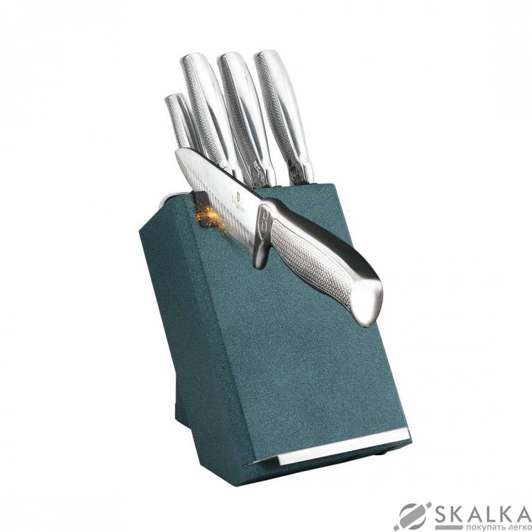 На фото Набор ножей Berlinger Haus Kikoza Collection 8 предметов  (BH-2342)
