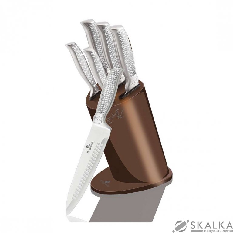 На фото Набор ножей Berlinger Haus Kikoza Collection 6 предметов  (BH-2272)