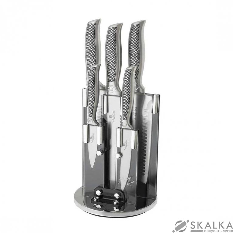 На фото Набор ножей Berlinger Haus Kikoza Collection 6 предметов  (BH-2170)