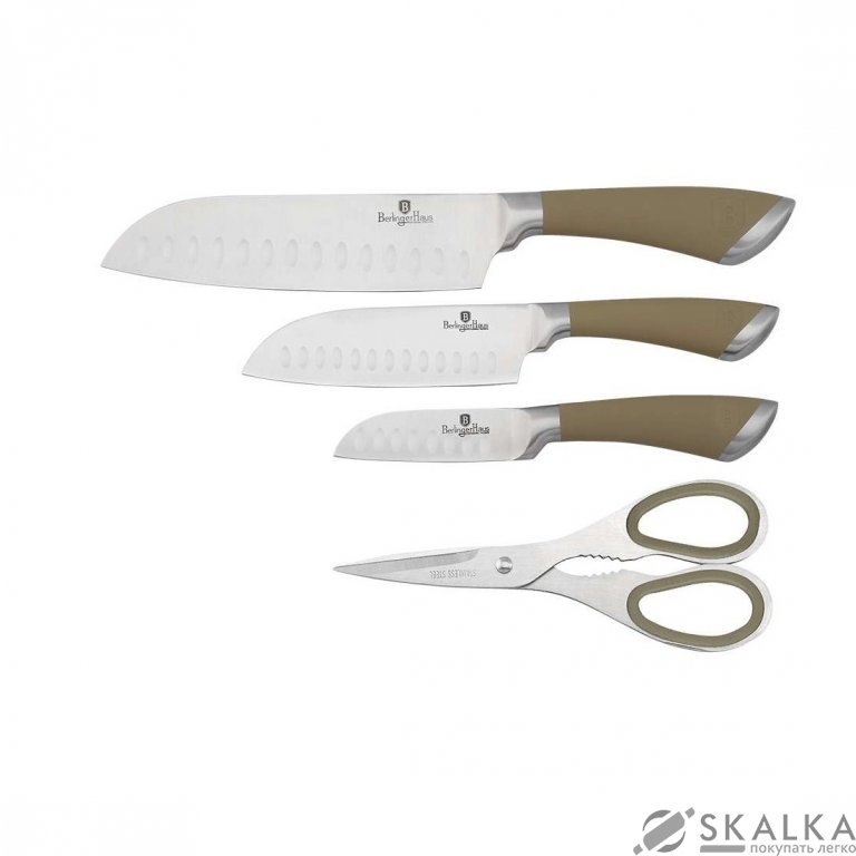 На фото Набор ножей Berlinger Haus Velvet Chef Line 4 предмета (BH-2052)
