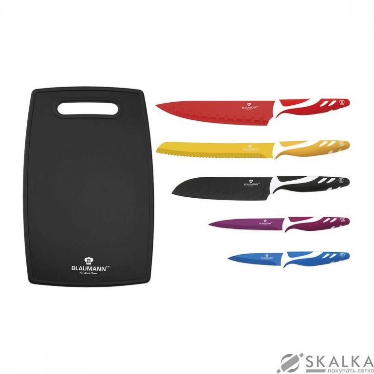 На фото Набор ножей Blaumann 6 предметов (BL-5006)