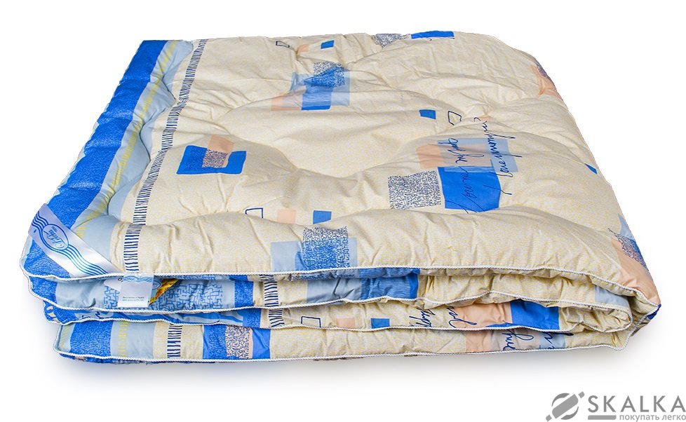 На фото Одеяло Leleka-Textile Шерстяное Зима 105х140 см