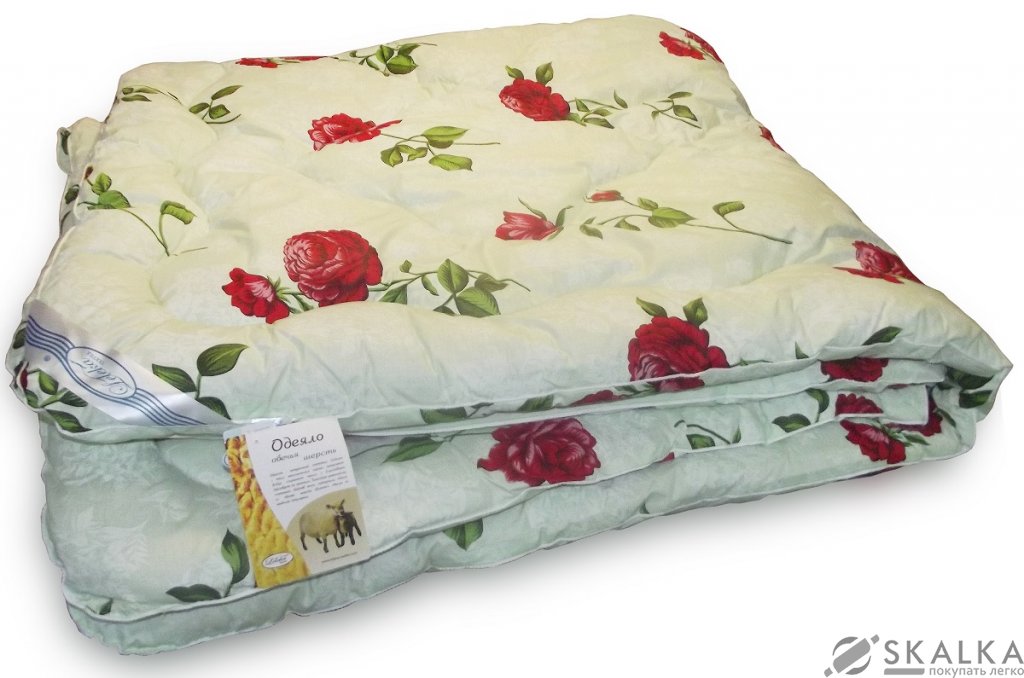 На фото Одеяло Leleka-Textile Шерстяное Зима 200х220 см