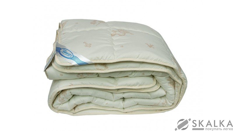 На фото Одеяло Leleka-Textile Овечья шерсть Зима 175х200 см
