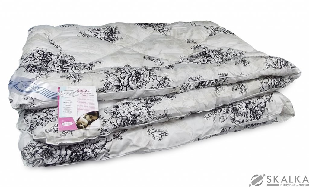 На фото Одеяло Leleka-Textile Фаворит стандарт Холлофайбер 140х205 см