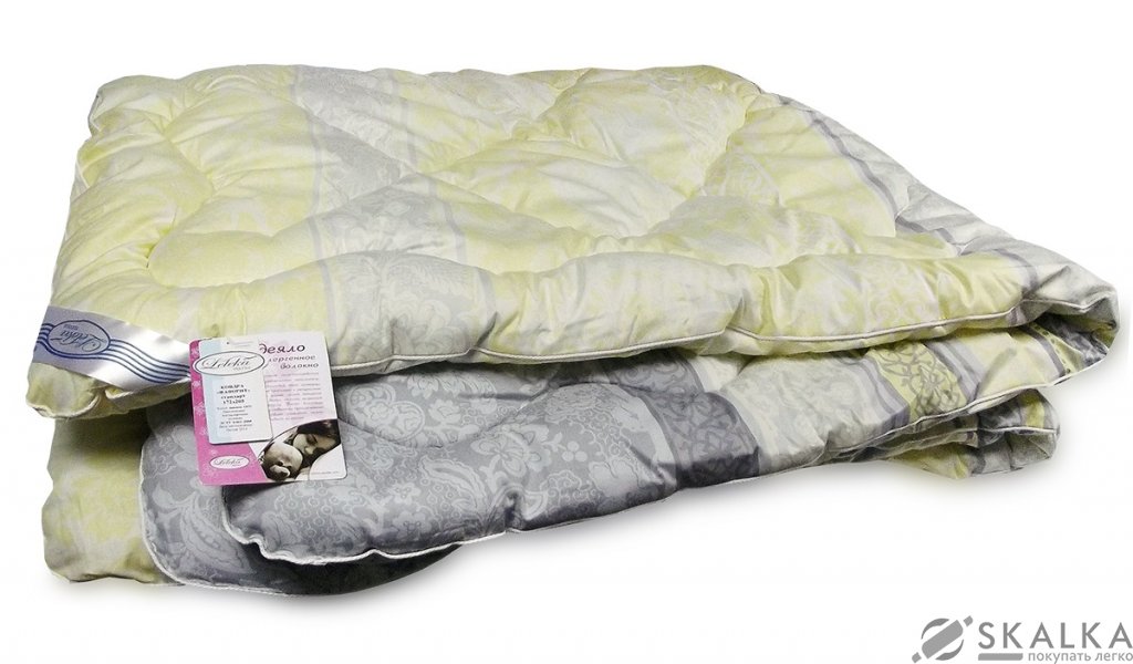 На фото Одеяло Leleka-Textile Фаворит стандарт Холлофайбер 200х220 см