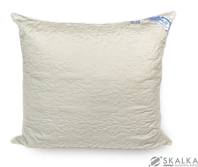 На фото Подушка Leleka-Textile Эконом стеганое шарики 70х70 см
