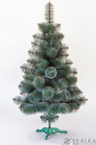 На фото Сосна Фабрика Елок 260 см белый кончик заснеженная