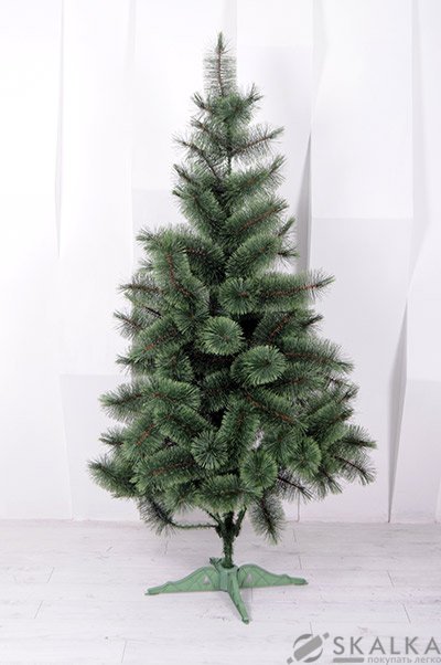 Сосна Фабрика Елок 200 см зеленая распушенная На фото Сосна Фабрика Елок 200 см зеленая распушенная
