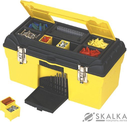Ящик Stanley для инструментов Condor 19" 479x264x244 мм (1-92-055) На фото Ящик Stanley для инструментов Condor 19" 479x264x244 мм (1-92-055)