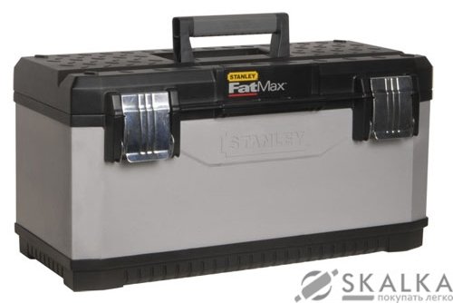 На фото Ящик Stanley для инструментов профессиональный FatMax 497x293x295 мм (1-95-615)