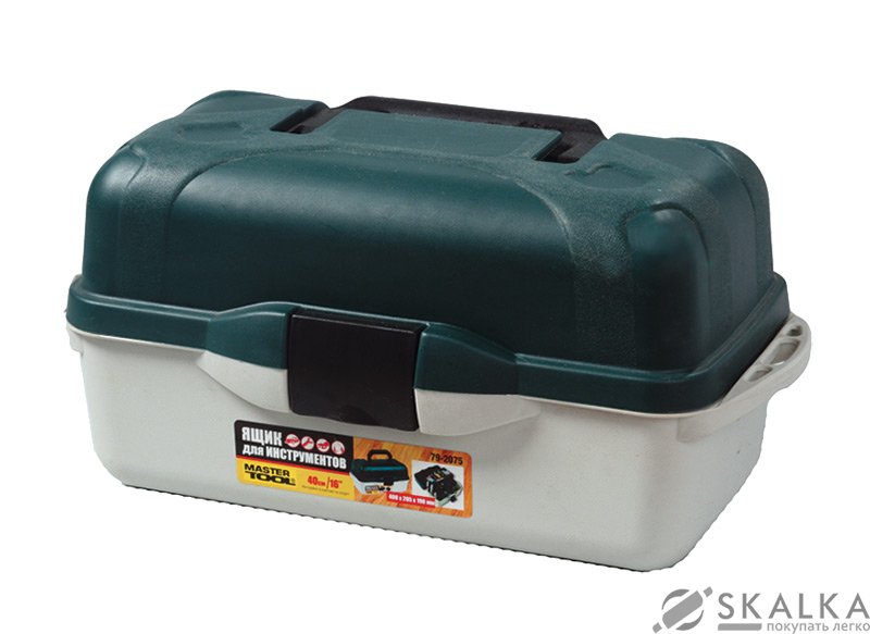 На фото Ящик Mastertool для инструмента 16" Рыбак (79-2175)