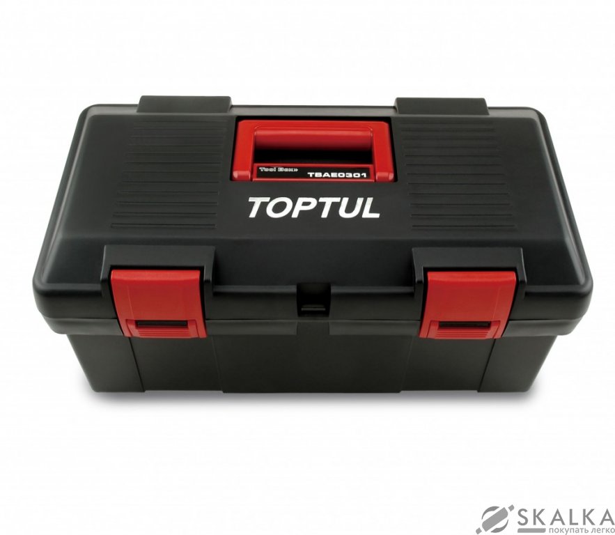 Ящик Toptul для инструментов 3 секции 445х240х202 мм (TBAE0301) На фото Ящик Toptul для инструментов 3 секции 445х240х202 мм (TBAE0301)