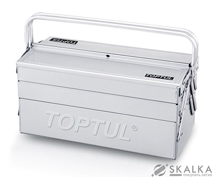 Ящик Toptul для инструментов 5 секций 470х220х350 мм (TBAC0501) На фото Ящик Toptul для инструментов 5 секций 470х220х350 мм (TBAC0501)