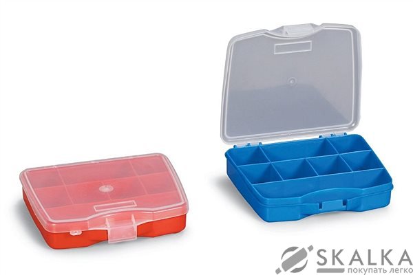 Органайзер пластиковий Сталь 165х140х35 мм OR 06 POLY 1/8 (62945) На фото Органайзер пластиковий Сталь 165х140х35 мм OR 06 POLY 1/8 (62945)