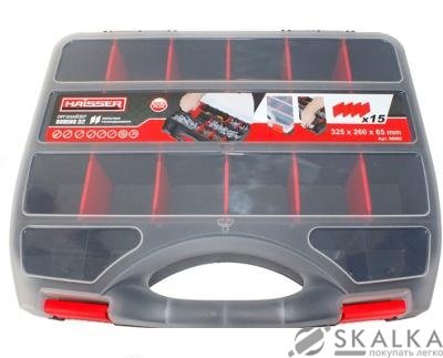 Органайзер Haisser Domino 32 325x260x65 мм с регулируемыми секциями 90002 (65549) На фото Органайзер Haisser Domino 32 325x260x65 мм с регулируемыми секциями 90002 (65549)