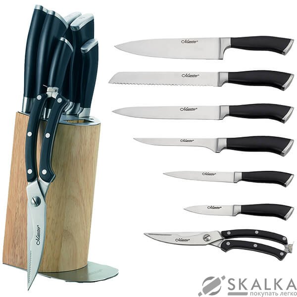 На фото Набор ножей Maestro 8 предметов (MR-1422)