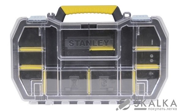 Органайзер Stanley 500х330х95 мм с переставными перегородками 16 (STST1-70736) На фото Органайзер Stanley 500х330х95 мм с переставными перегородками 16 (STST1-70736)