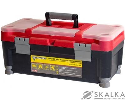 На фото Ящик Forte для инструментов 17"-1420 М3 430х220х184 мм (43561)
