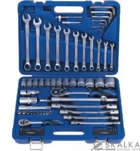 Набор инструмента Стандарт комбинированный 1/4" 1/2" 77 ед (ST-0077) На фото Набор инструмента Стандарт комбинированный 1/4" 1/2" 77 ед (ST-0077)