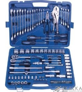 На фото Набор инструмента Стандарт комбинированный 1/4" 1/2" 101 ед (ST-0101)