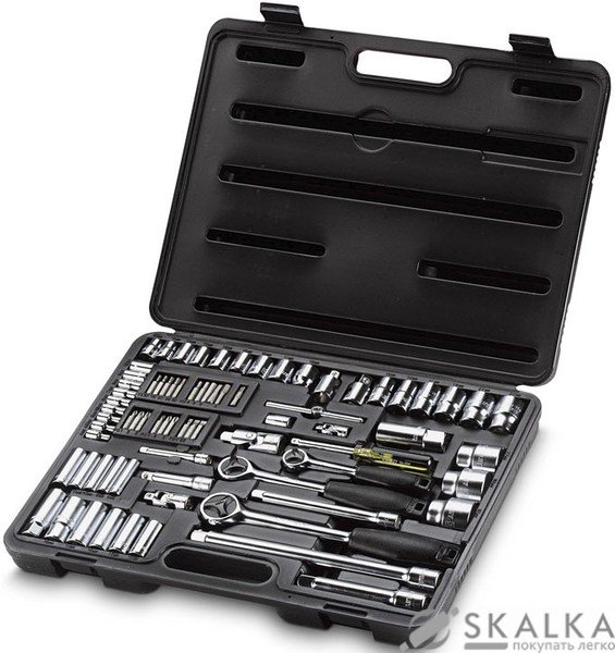 На фото Набор Stanley MaxiDrive торцевых головок 1/4", 3/8", 1/2" (1-87-193)